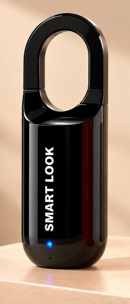 Smart Look fingerprint lock in black